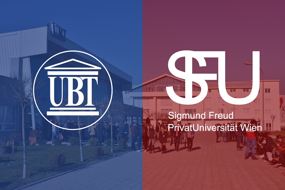 UBT nënshkruan marrëveshje bashkëpunimi me Universitetin “Sigmund Freud”, në Vjenë