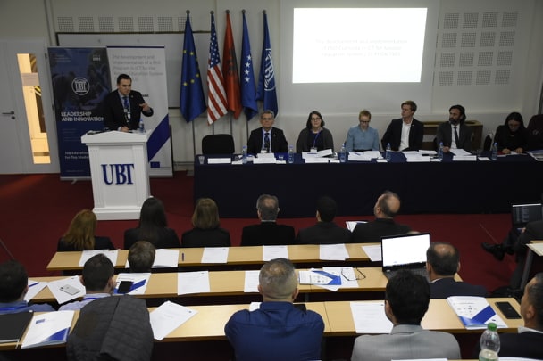 Në UBT mbahet takimi i parë mes partnerëve për jetësimin e projektit “Zhvillimi dhe implementimi i programit të PhD-së në TIK për sistemin arsimor të Kosovës”