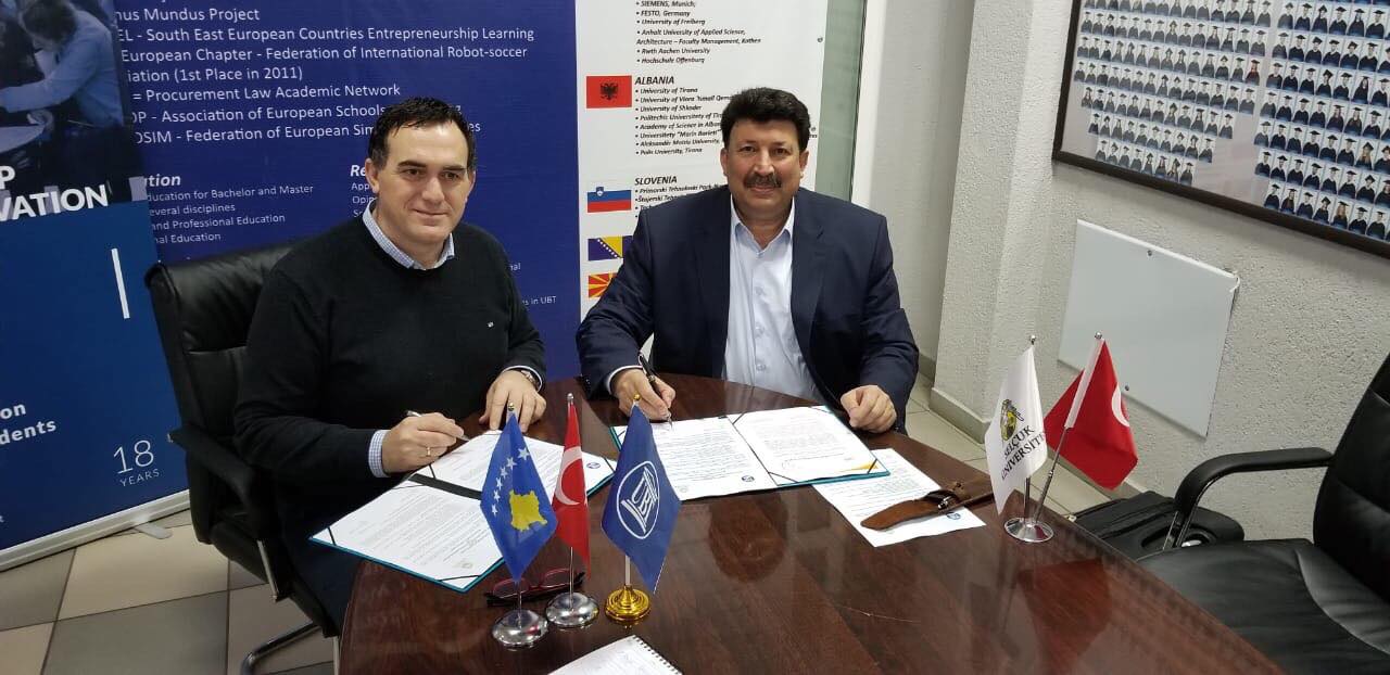 UBT has established a partnership and signed a collaboration agreement with renowned Turkish university “Selçuk”