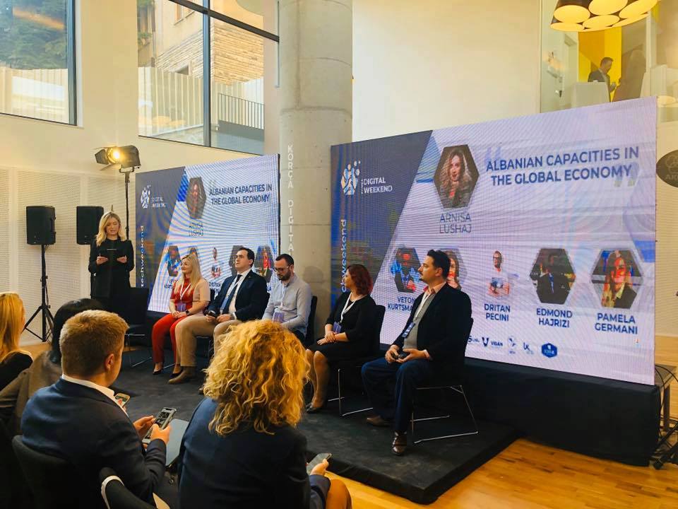 Në cilësinë e ndërmarrësit të suksesshëm, rektori Hajrizi mori pjesë në Digital Weekend