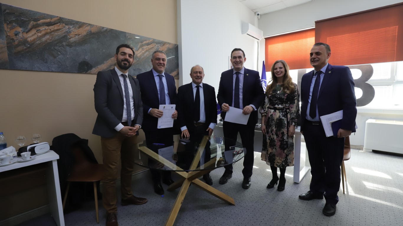 UBT nënshkruan marrëveshje bashkëpunimi me Universita degli Studi del Sannio