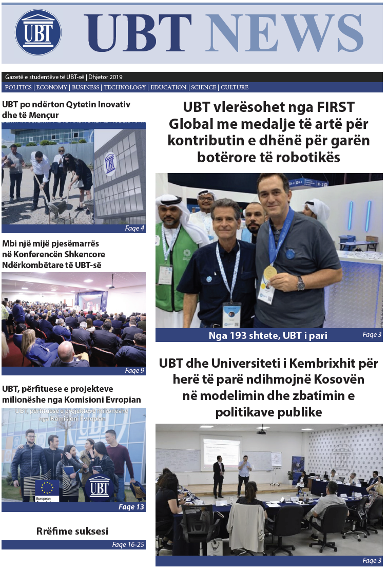 UBT-News Dhjetor 2019