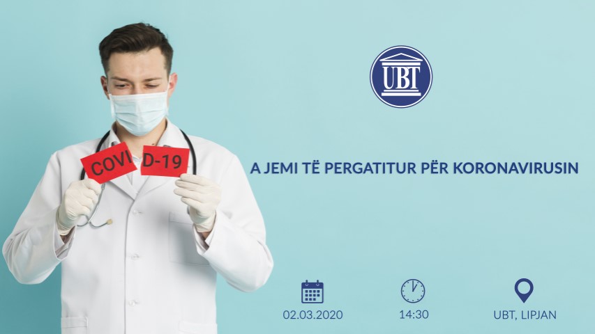 NJOFTIM: Në UBT do të mbahet diskutimi “A jemi të përgatitur për Koronavirus”