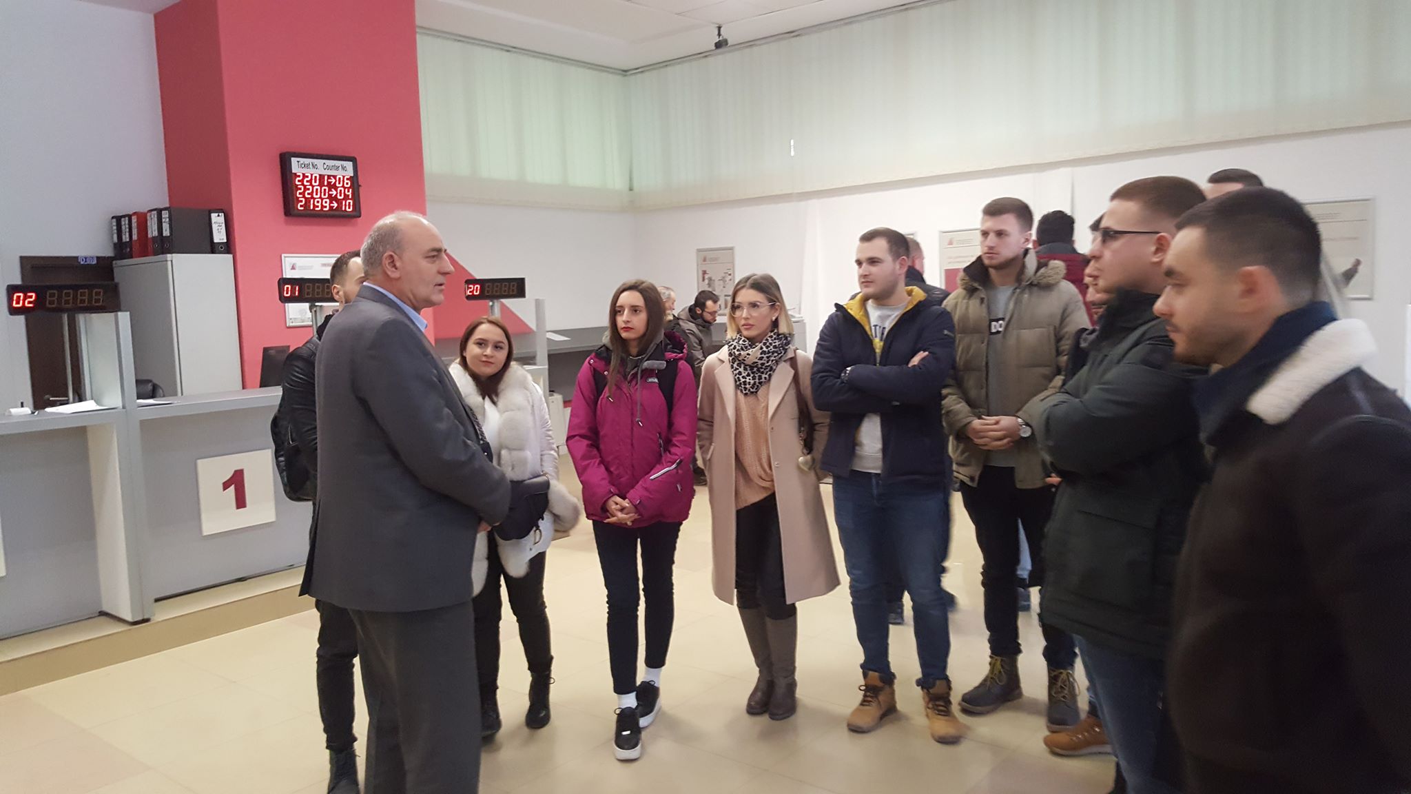 UBT Students of the Faculty of Management, Business and Economics paid a study visit to the Tax Administration of Kosovo
