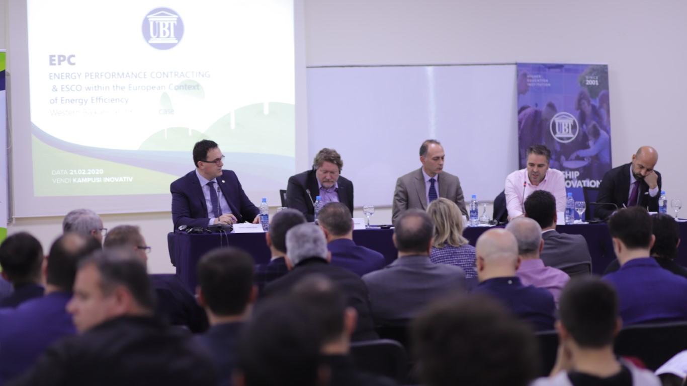 At UBT took place the conference regarding the performance and energy efficiency