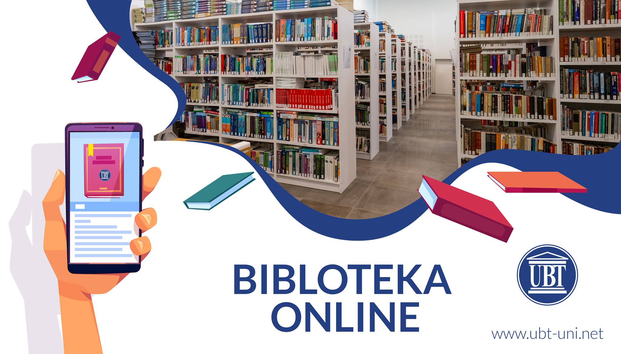 UBT has given access to e-books, owns hundreds of online books, scholarly and academic articles