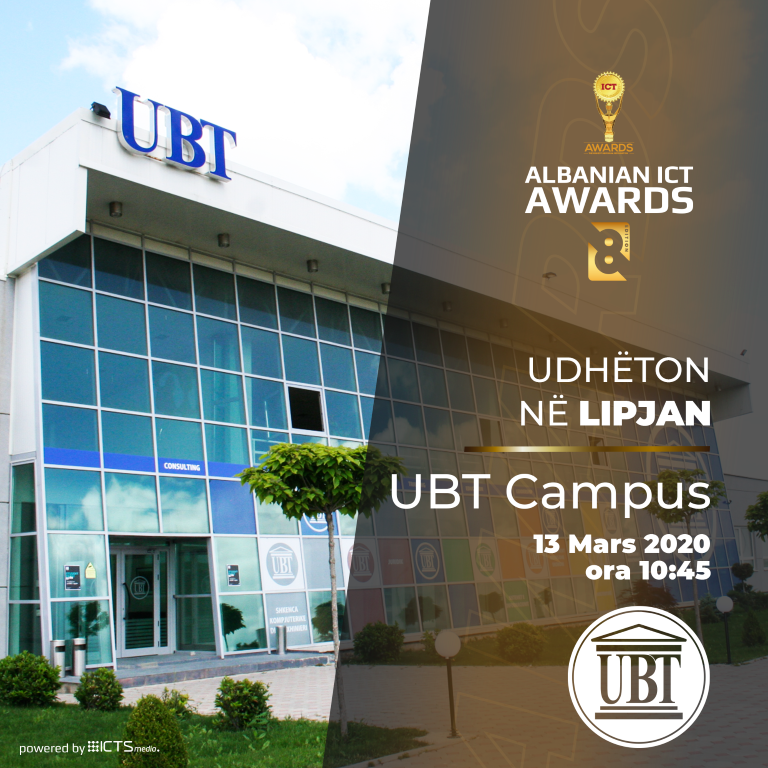 Within UBT is going to take place the informing session regarding the competition “Albanian ICT Awards”