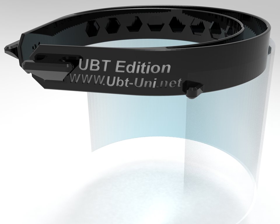 Studenti i UBT-së projekton maskën mbrojtëse më inovative me printer 3D për punëtorët shëndetësorë