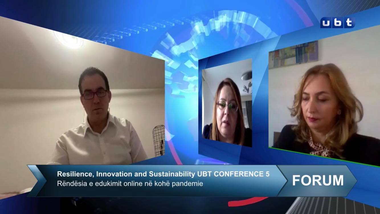 In the online conference of UBT was tackled the importance of online education in pandemic periods