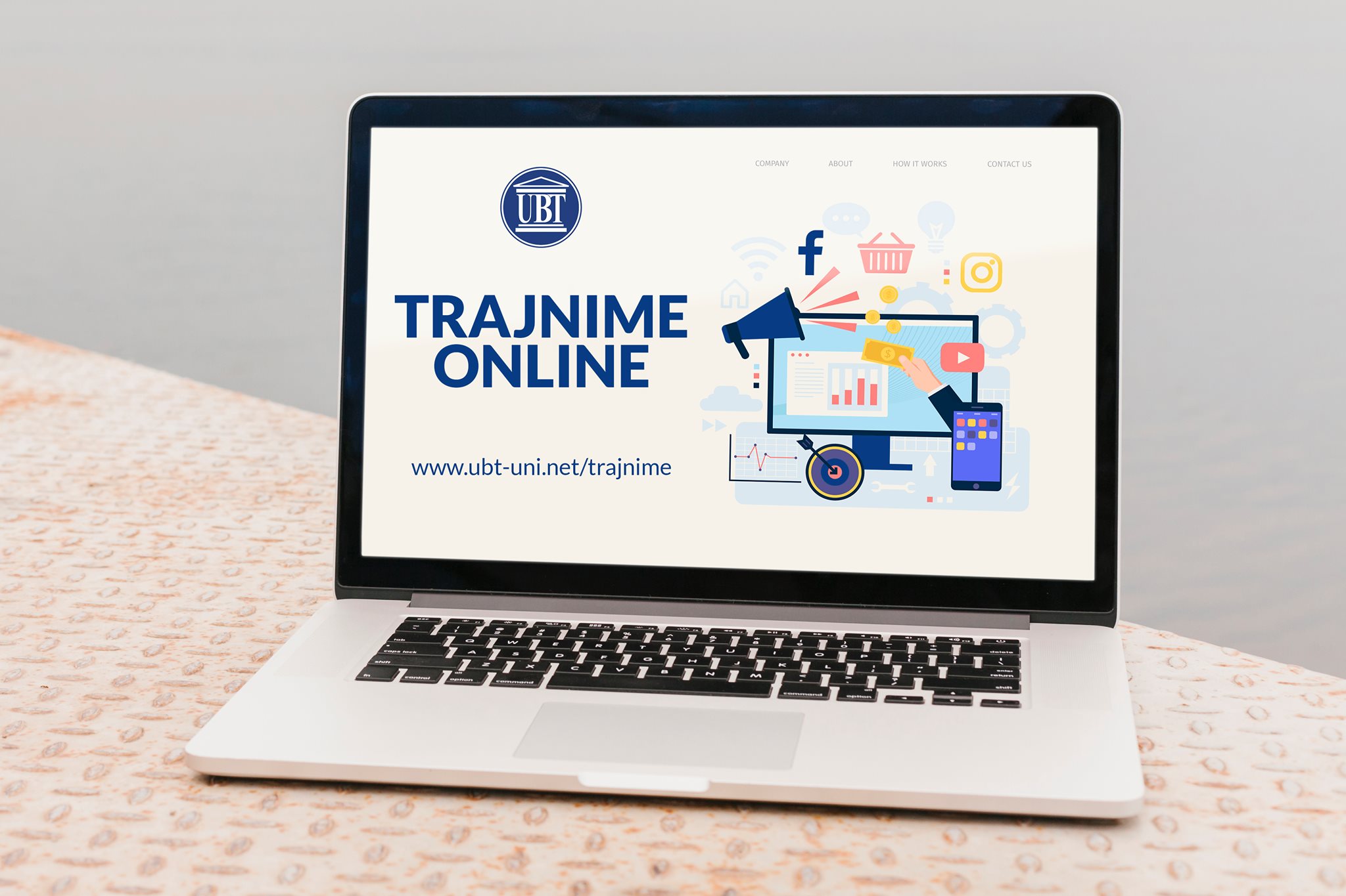 UBT organizon trajnime online