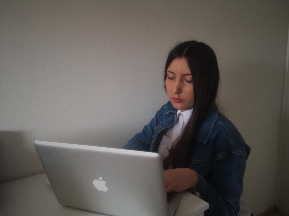 UBT student Lularta Buja has been recently employed at the “Kosova Live News Agency”
