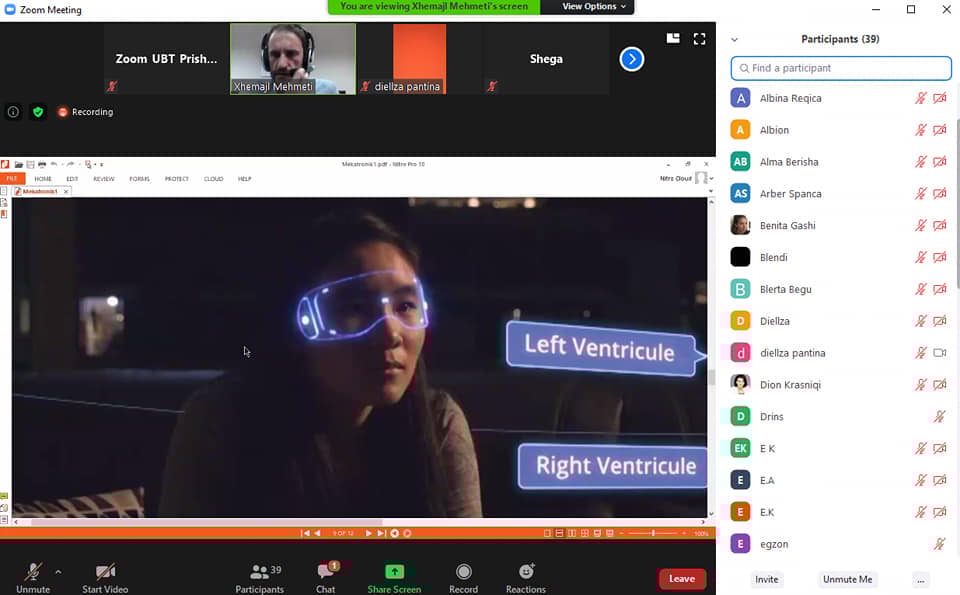 Në Akademinë e Qendrës së Karrierës mbahen sesione informuese për programet e studimit
