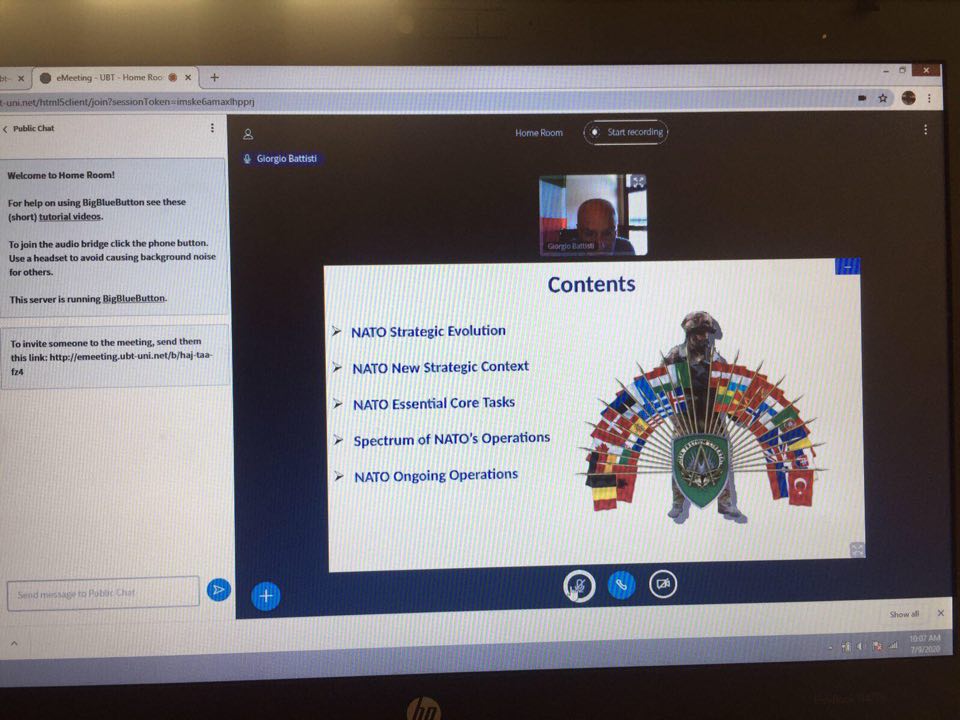 Festivali “Global UBT FEST 2020” sjell njohësin e Marrëdhënieve Ndërkombëtare, Simone Zucarelli