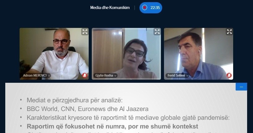 Fakulteti Media dhe Komunikim me ligjërata tematike dhe punëtori zhvillon aktivitetin në kuadër të “Global UBT Fest 2020”