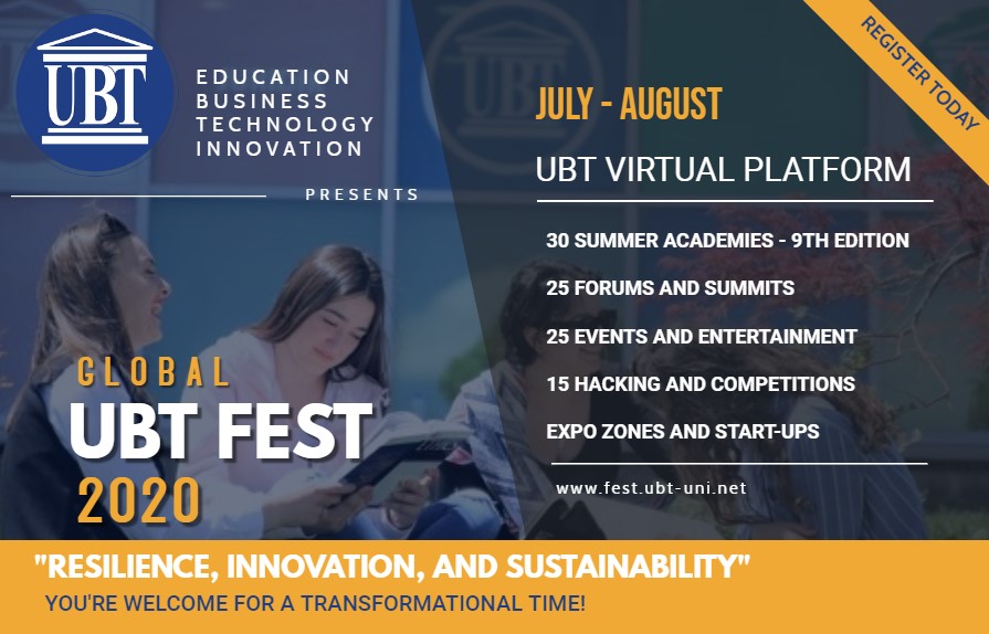 Global UBT Fest 2020, festivali që po bashkon online pjesëmarrës nga gjithë bota