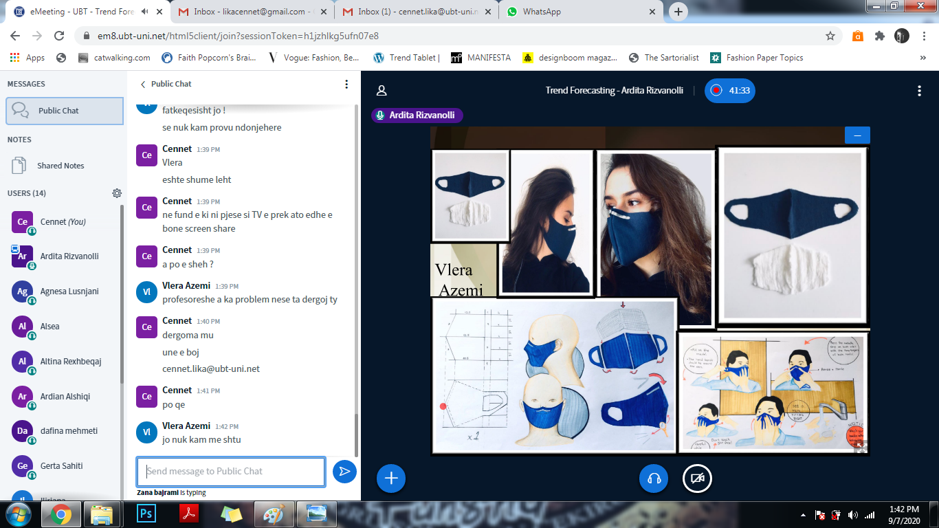 Në kuadër të “Global UBT Fest 2020”, vazhdon aktiviteti i Dizajnit me koncerte dhe ligjërata tematike