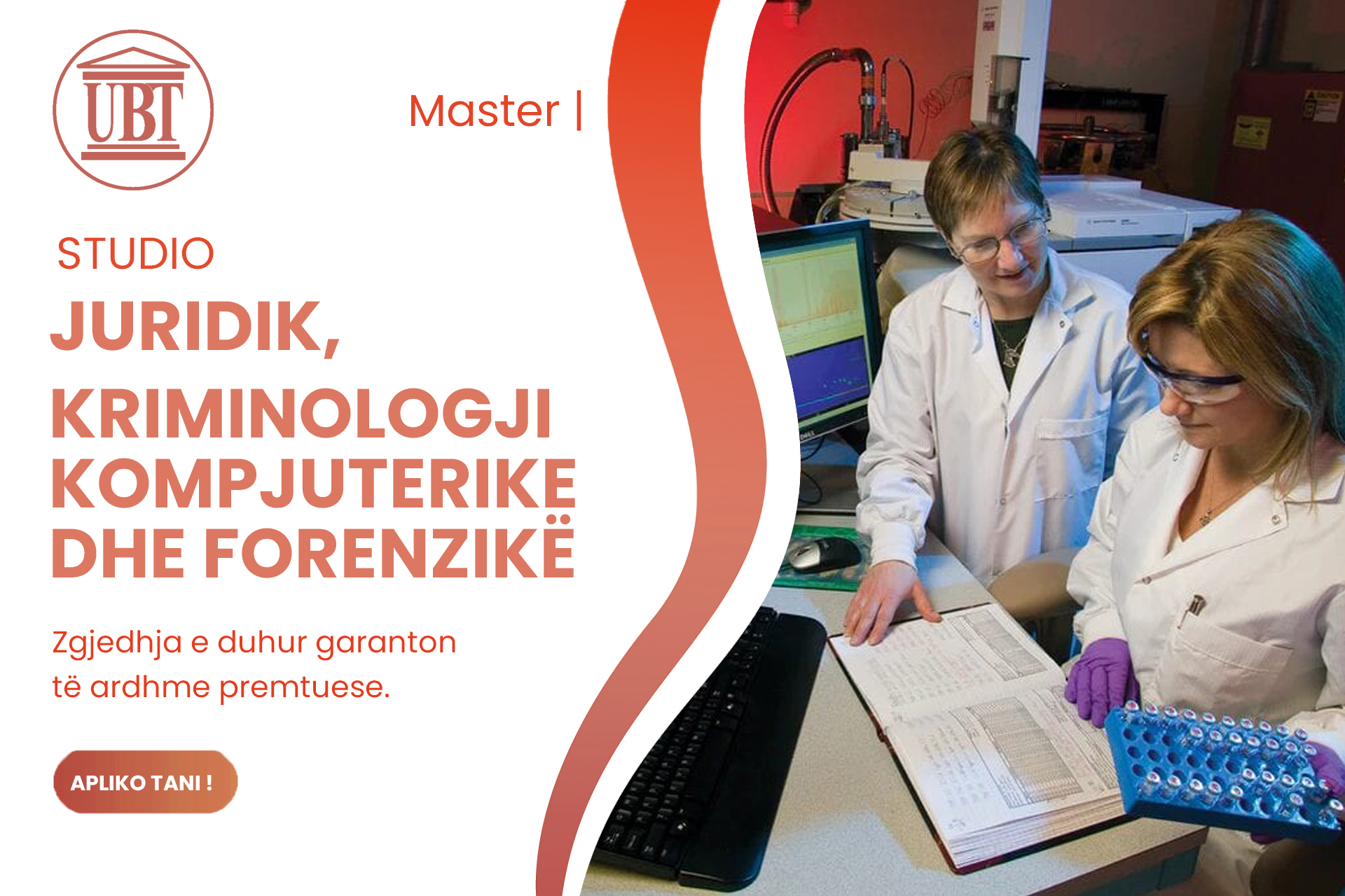 Dëshironi të studioni master në një program unik dhe të vetëm në vend?