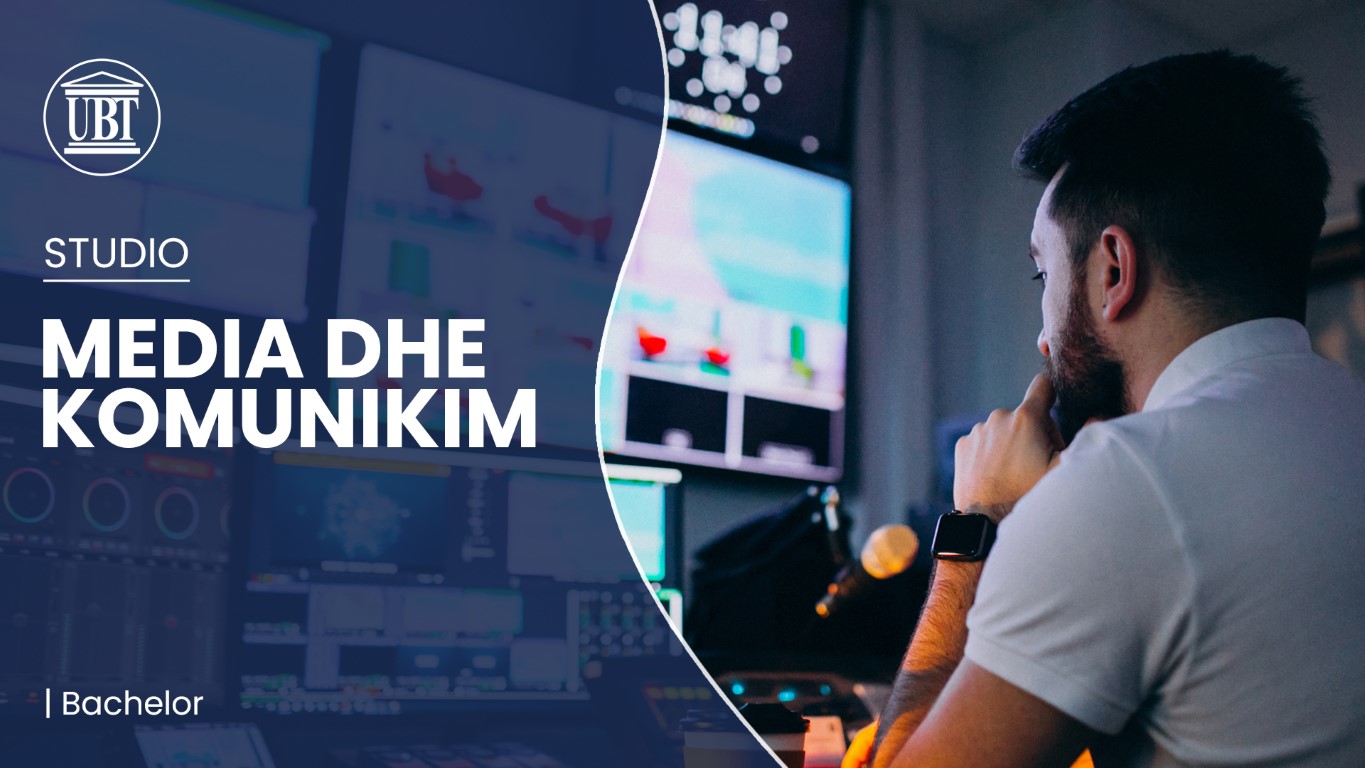 Shndërrohuni në specialistë të Gazetarisë, Medias dhe Komunikimit, studio në UBT