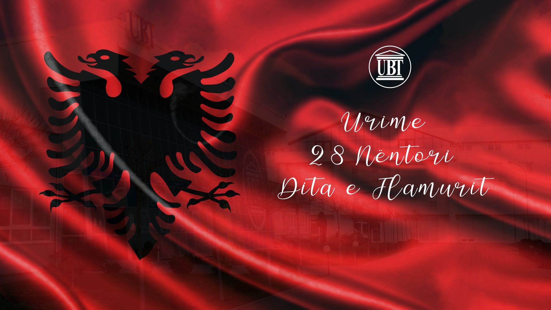 UBT uron të gjithë shqiptarët për Festën e Flamurit