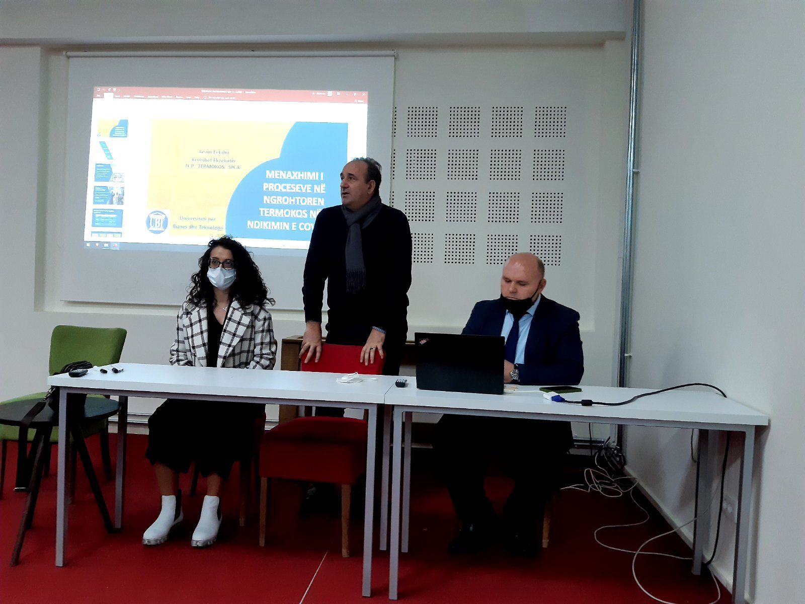 Fakulteti i Inxhinierisë së Energjisë ka mbajtur diskutimin me temën: Menaxhimi i Proceseve në Ngrohtoren “Termokos” gjatë ndikimit të COVID-19