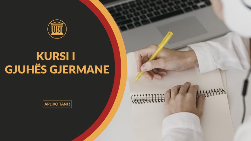 UBT ofron kursin e Gjuhës Gjermane – Aplikimi i hapur