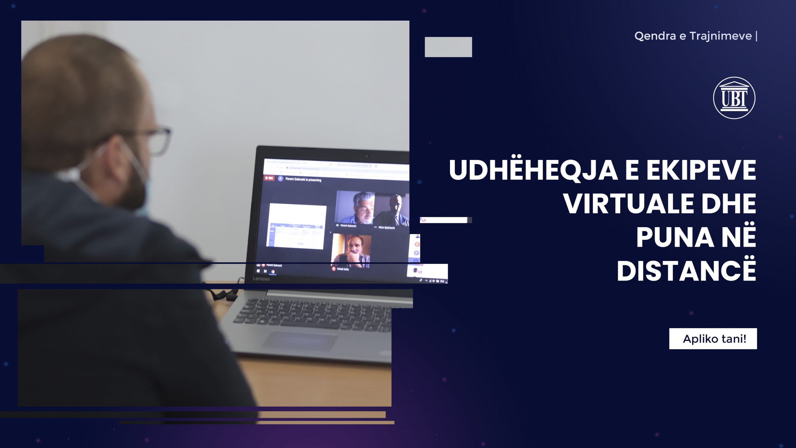 UBT organizon trajnimin Udhëheqja e ekipeve virtuale dhe puna në distancë