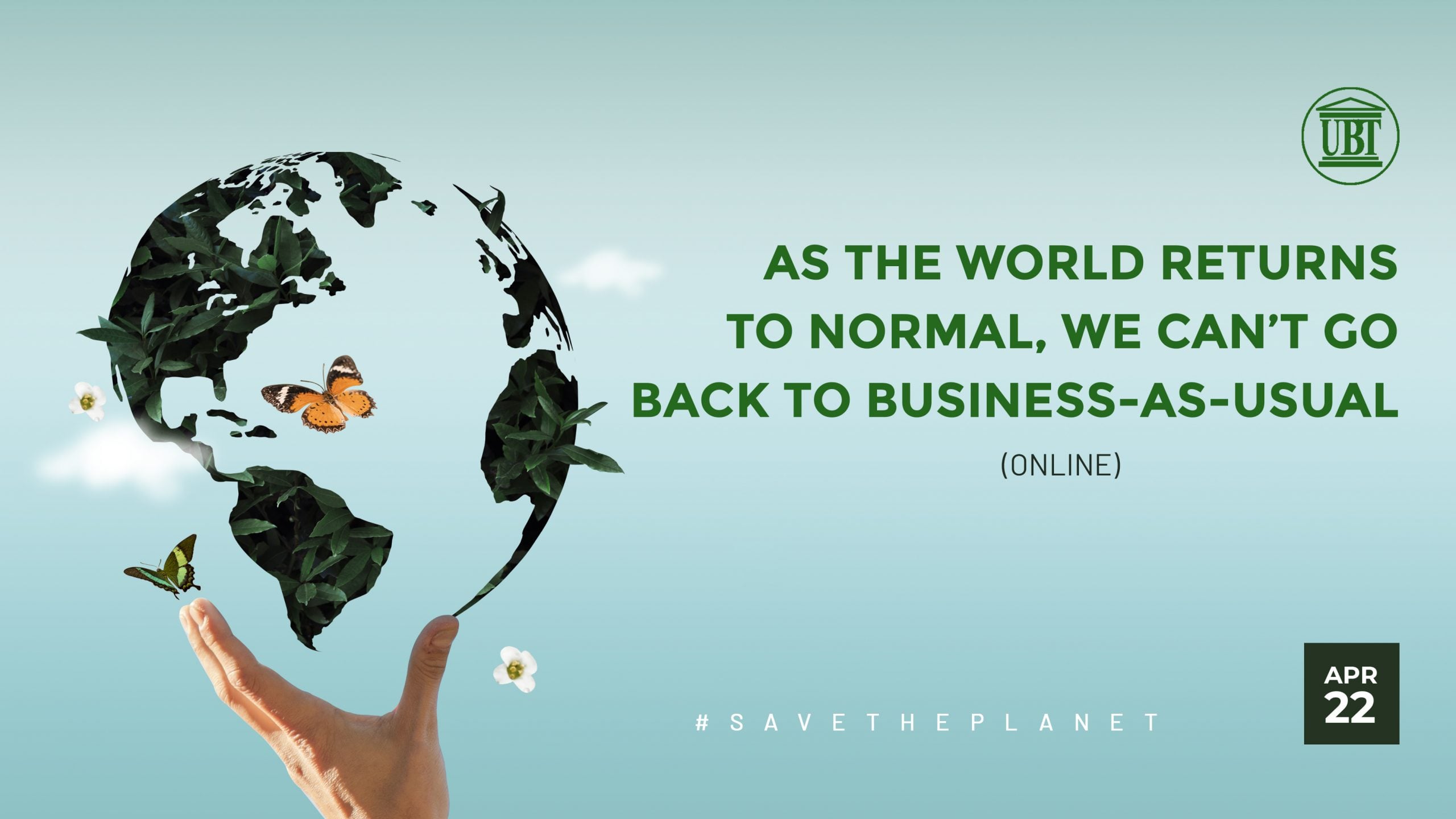 NJOFTIM: Nesër do të mbahet diskutimi online me temë: “As the world returns to normal, we can’t go back to business-as-usual”