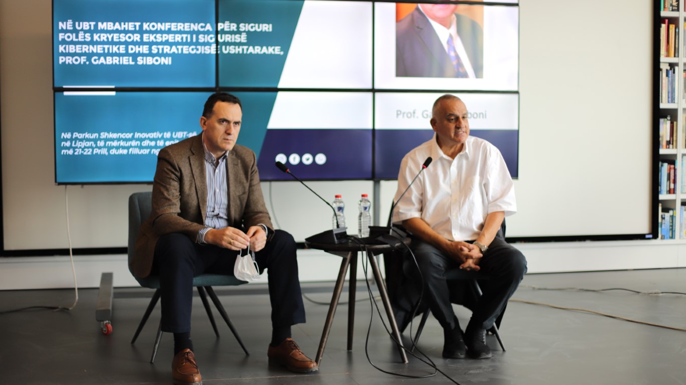 Profesori izraelit Siboni: UBT me potencial të jashtëzakonshëm në fushën e sigurisë kibernetike