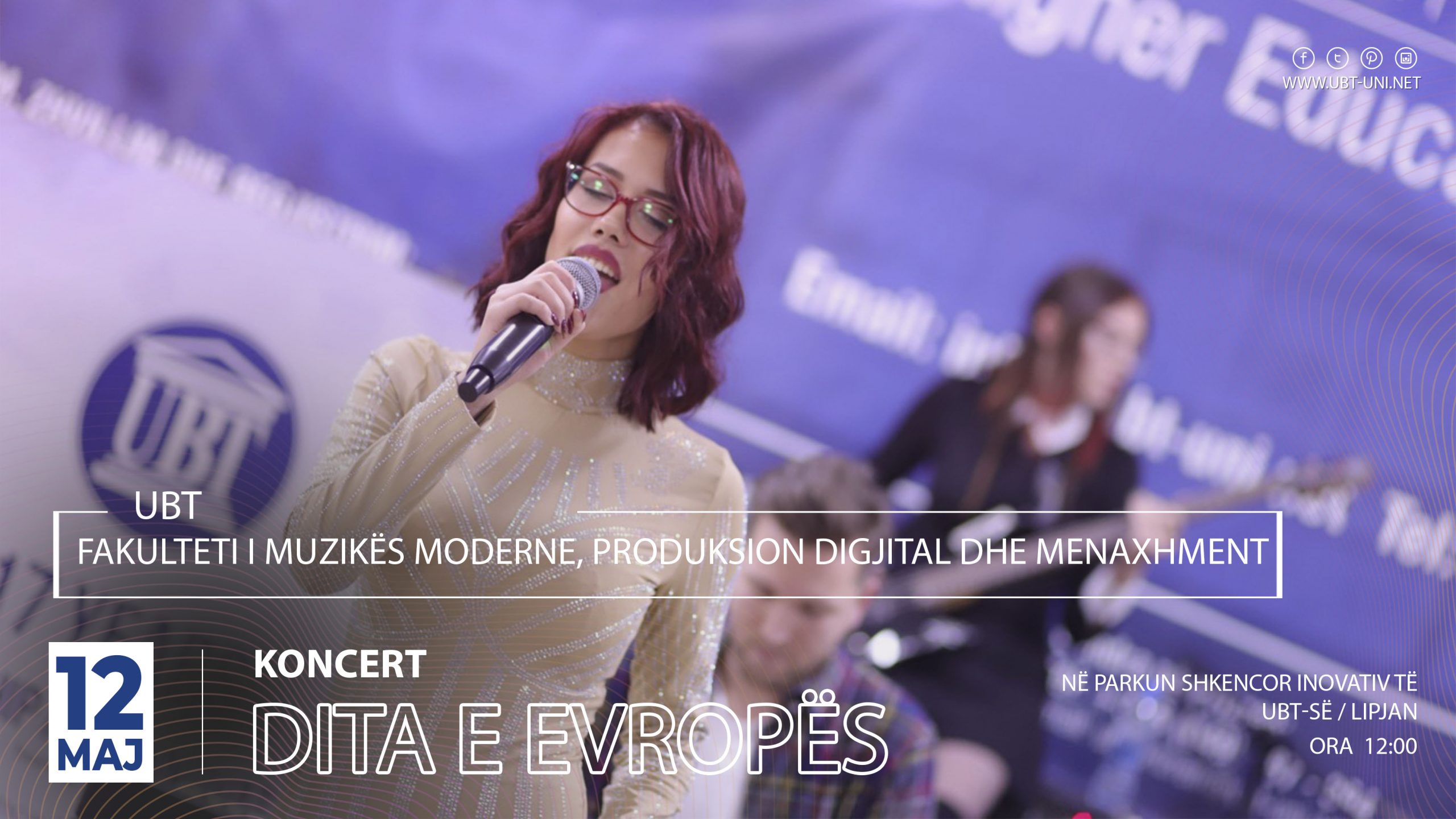 NJOFTIM: Nesër, më 12 maj, bendi i UBT-së mbanë koncert për nder të Ditës së Evropës   