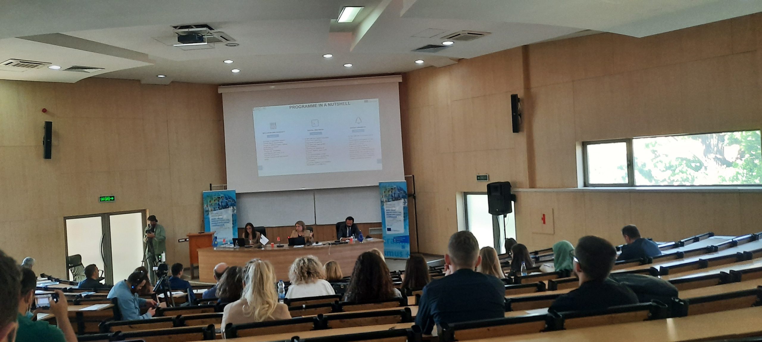 Përfaqësues të UBT-së morën pjesë në ditën informuese të programit Erasmus+ për institucionet e arsimit të lartë