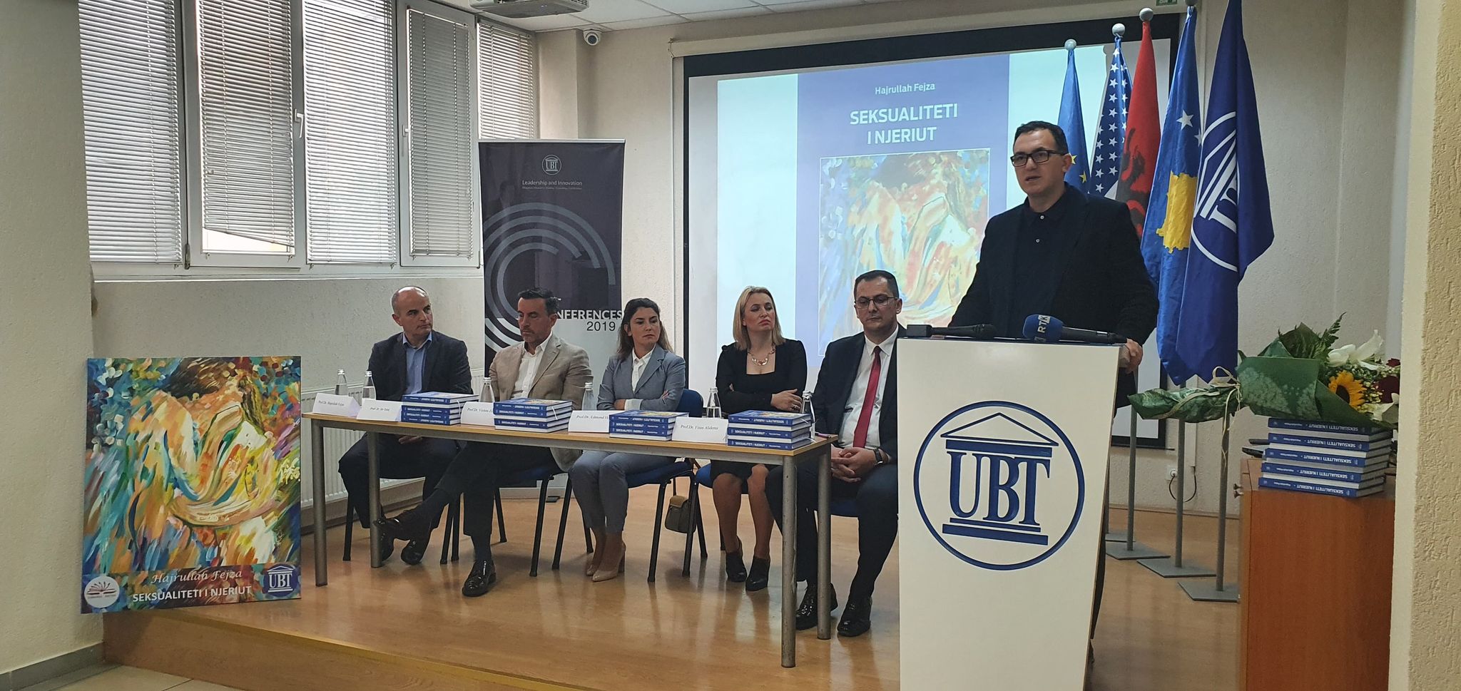 Promovohet libri “Seksualiteti i Njeriut”, i profesorit të UBT-së, Hajrullah Fejza