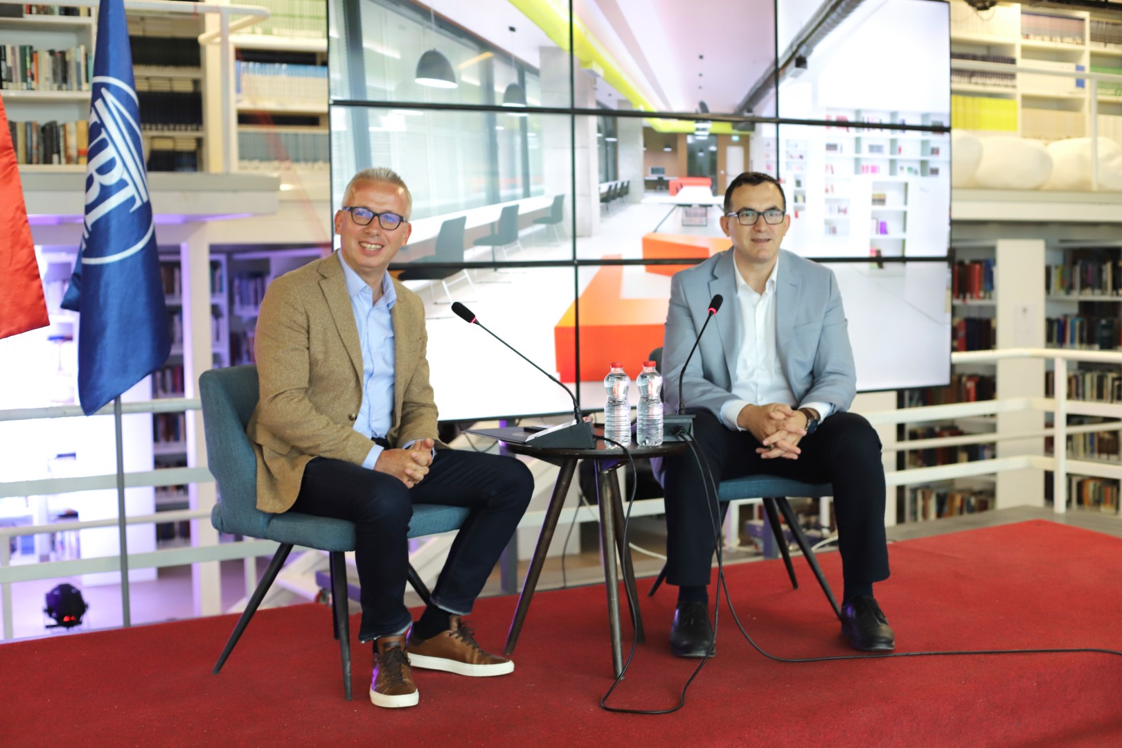 Kryetari i Bashkisë së Korçës, Sotiraq Filo, vizitoi Parkun Shkencor Inovativ të UBT-së