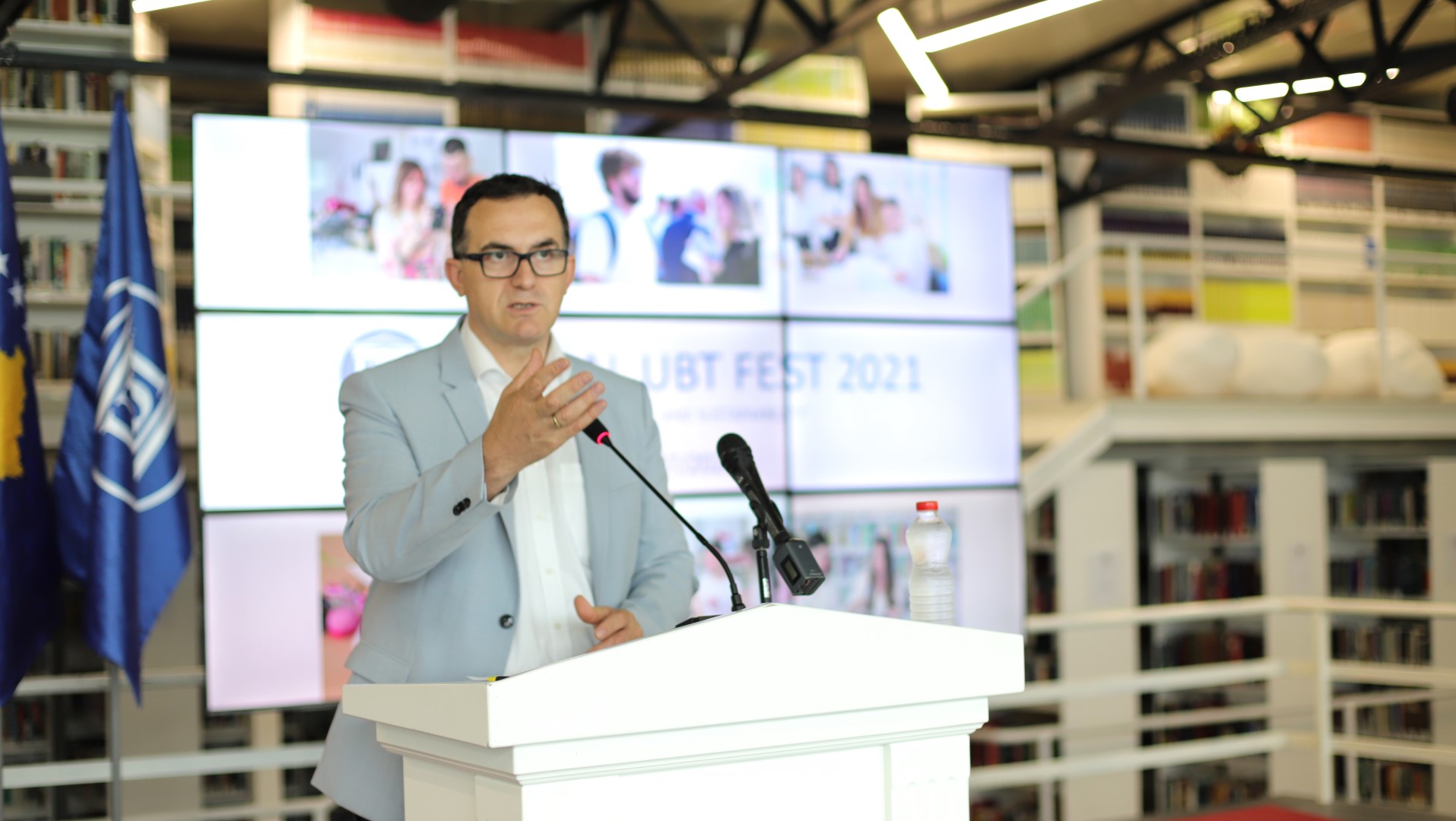 Rektori Hajrizi prezanton festivalin më të madh akademik të dijes në Evropë “Global UBT Fest 2021”