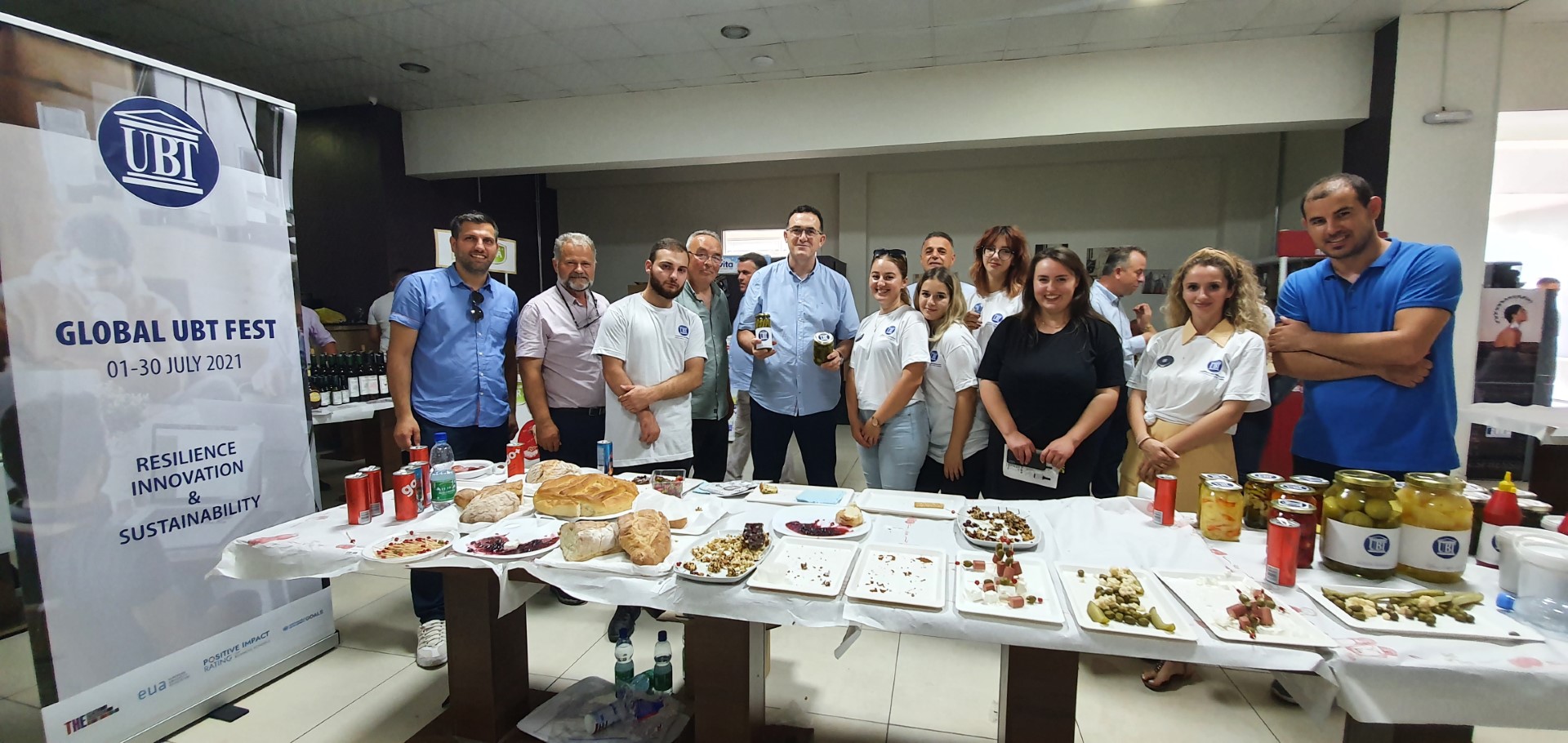 Shumë kompani vendore prezantuan produktet ushqimore në panairin e produkteve ushqimore në UBT