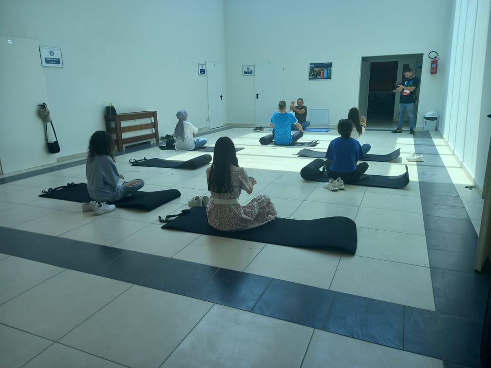 Duke medituar fillon punimet Akademia Verore Arti dhe Mediat Digjitale në “Global UBT Fest 2021”