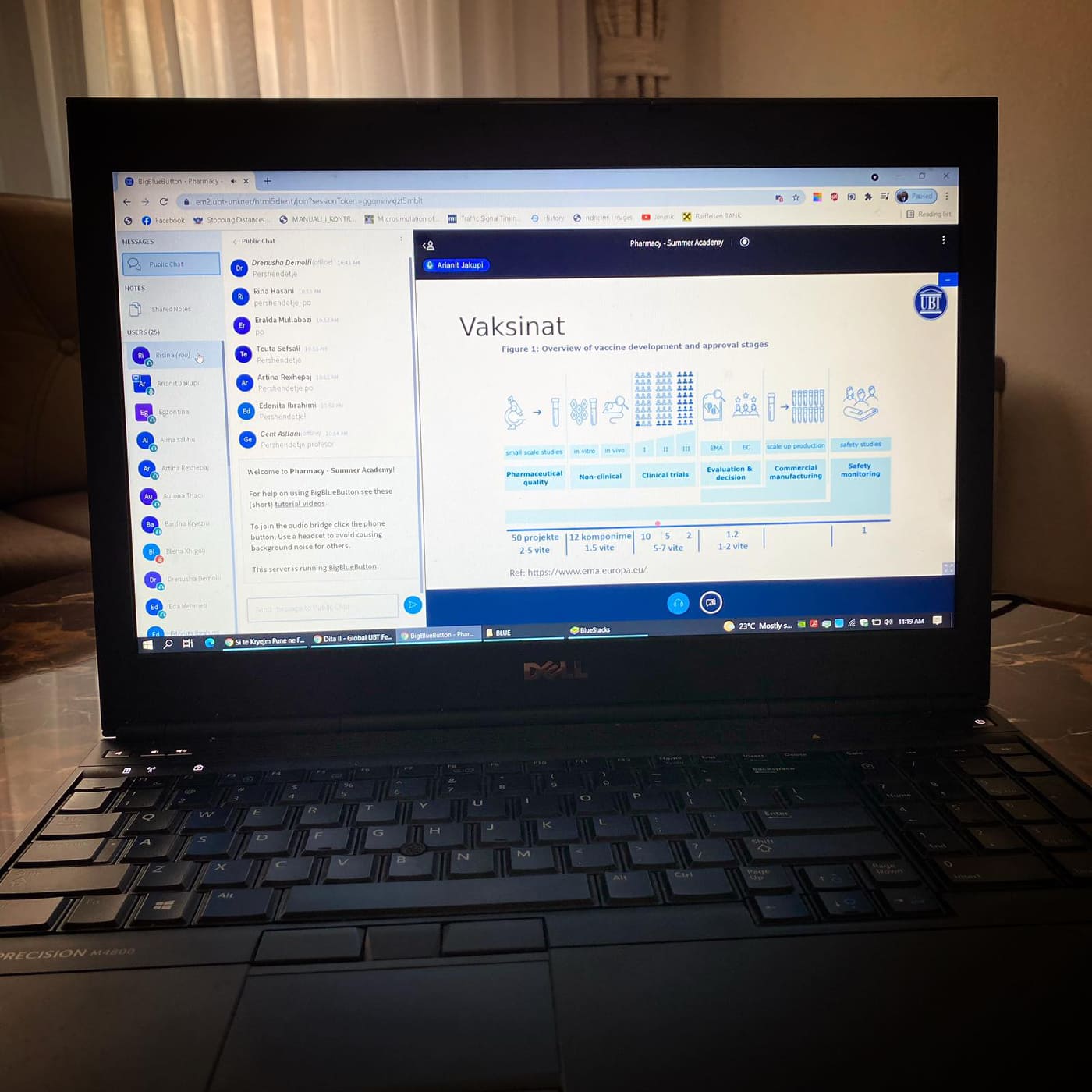 Akademia Ndërkombëtare Verore e Farmacisë vazhdon aktivitetin në ditën e dytë të saj