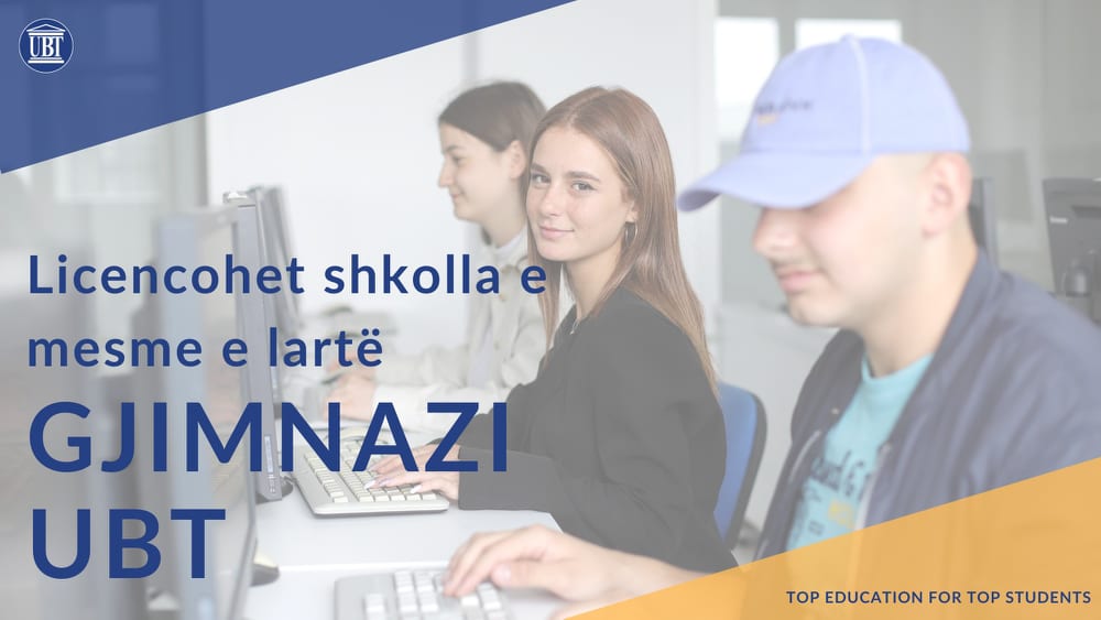 Licencohet shkolla e mesme e lartë gjimnazi “UBT”