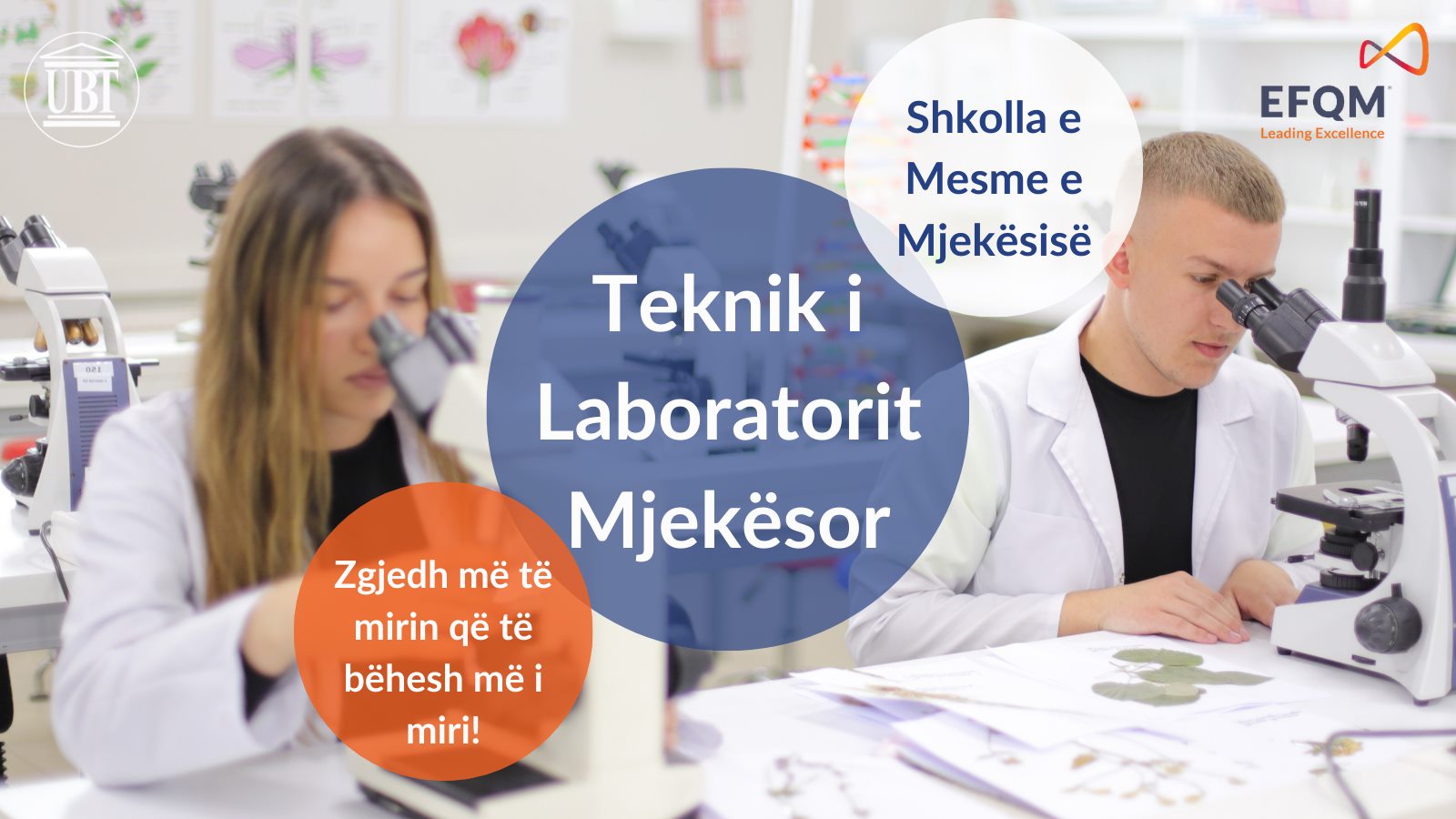 Bëhu pjesë e Shkollës së Mesme të Mjekësisë në UBT