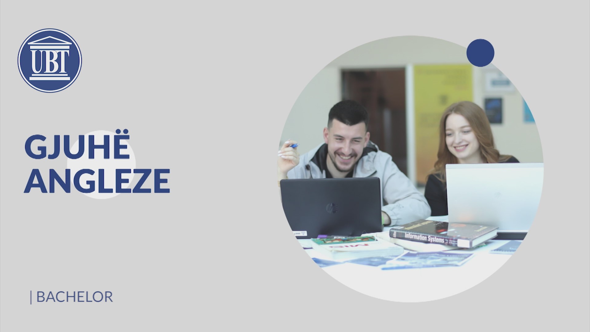 Studio në Fakultetin Gjuhë Angleze në UBT