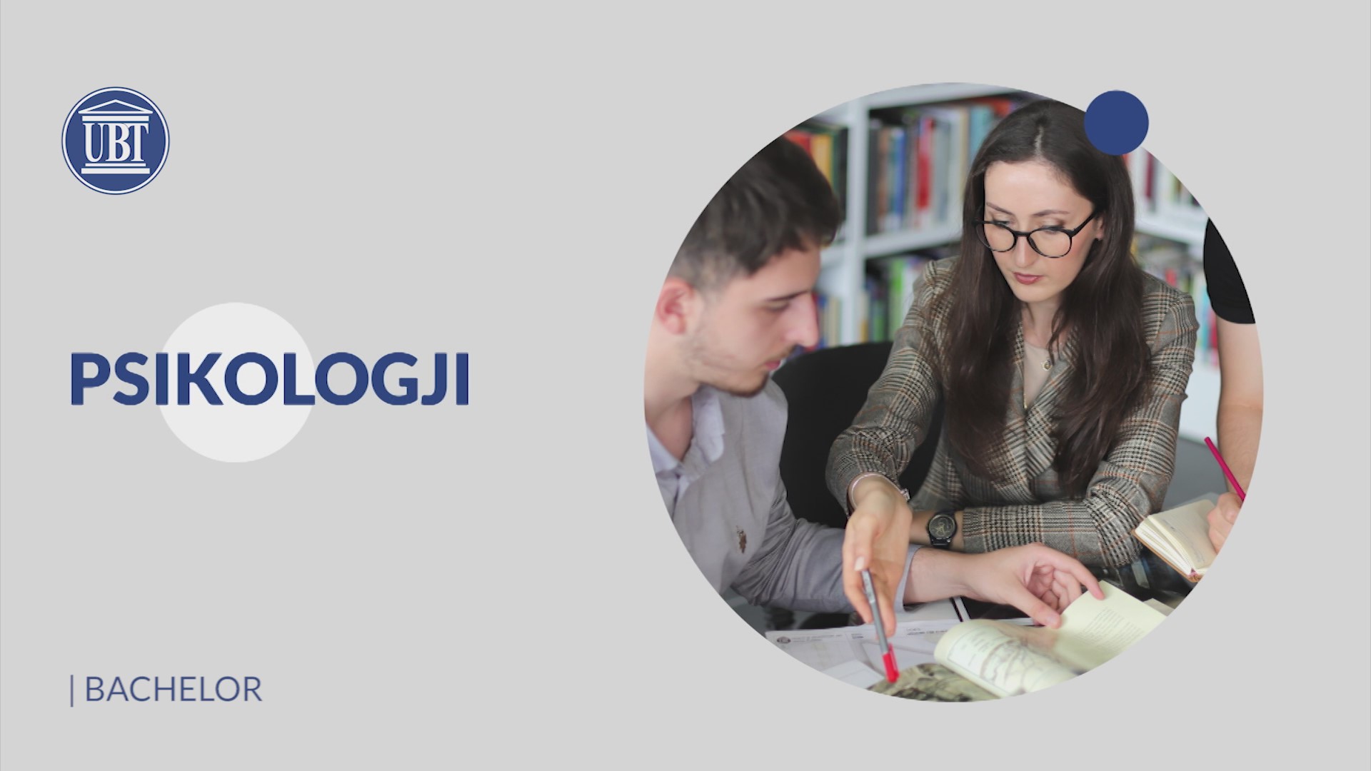 Studio në Fakultetin e Psikologjisë në UBT