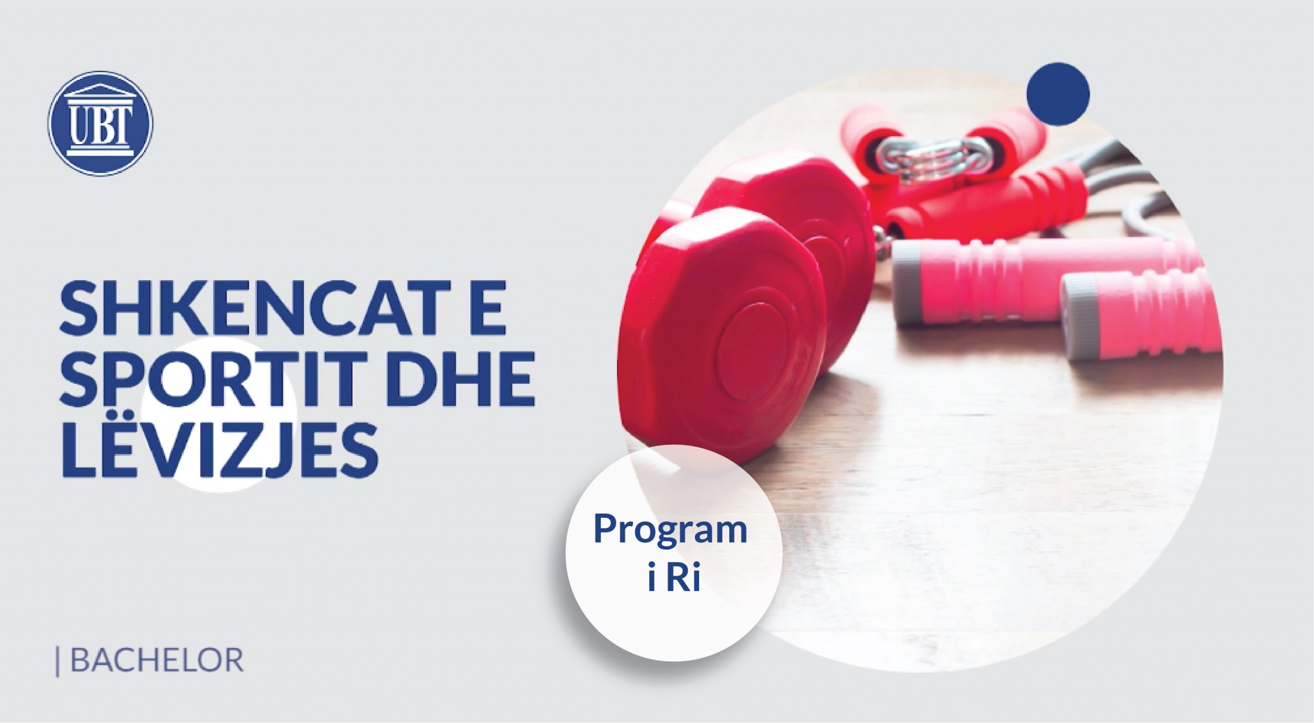 Bëhu profesionist i shkencave sportive duke studiuar në Fakultetin Shkencat e Sportit dhe Lëvizjes në UBT