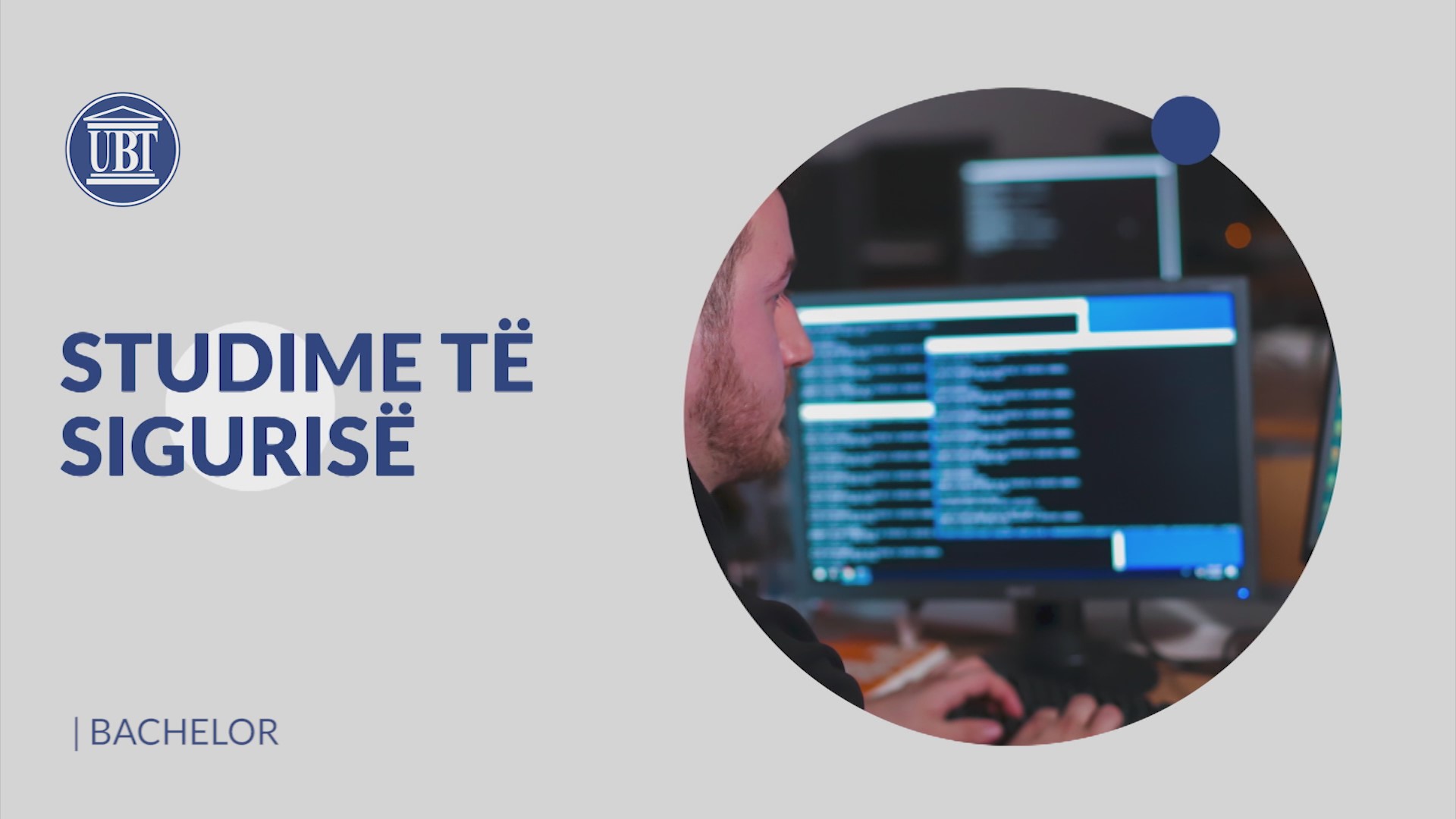 Studio në Fakultetin Studime të Sigurisë në UBT