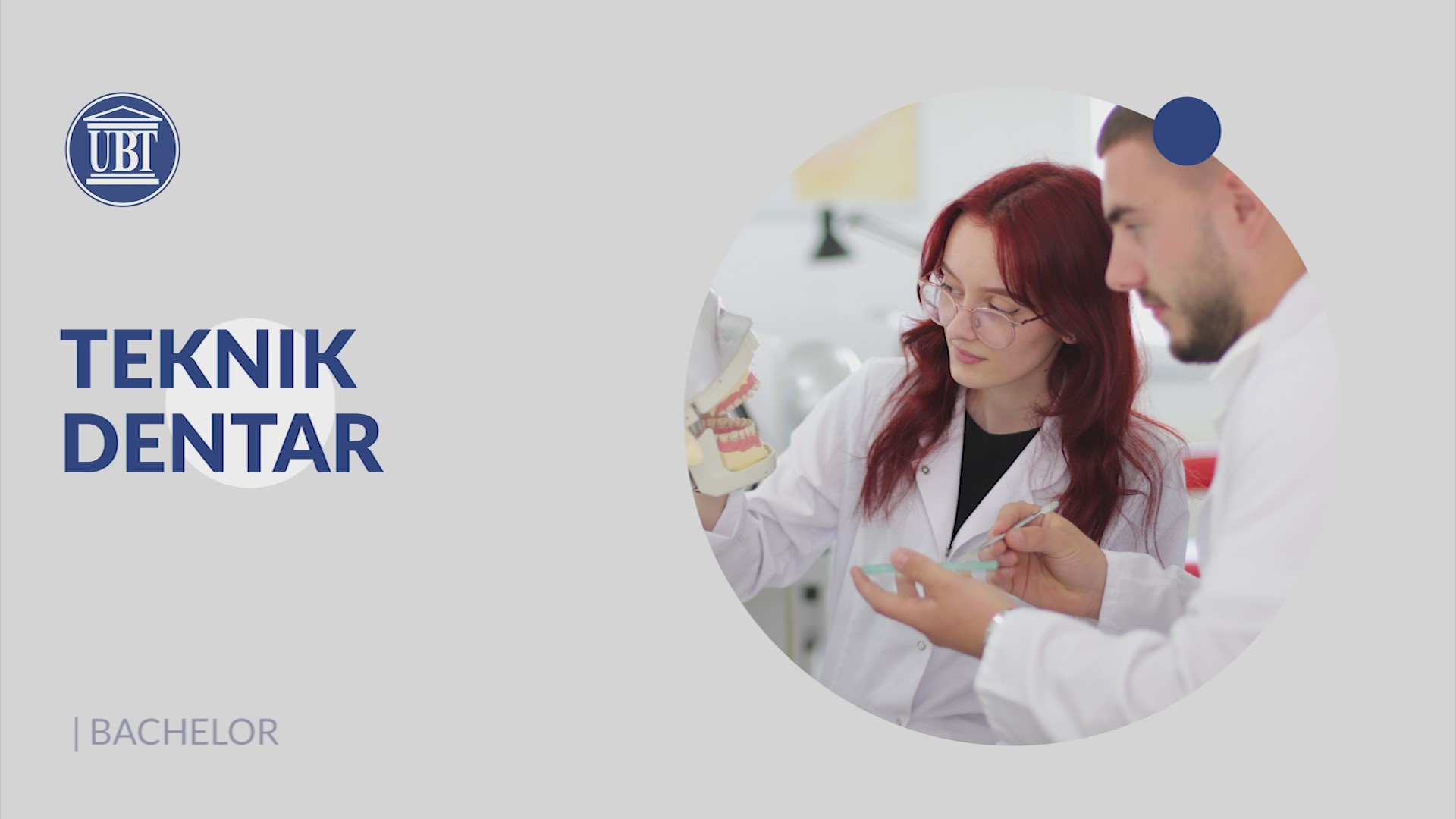Studio në Fakultetin Teknik Dentar në UBT