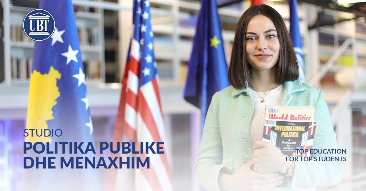 Studio master në programin Politika Publike dhe Menaxhim në UBT