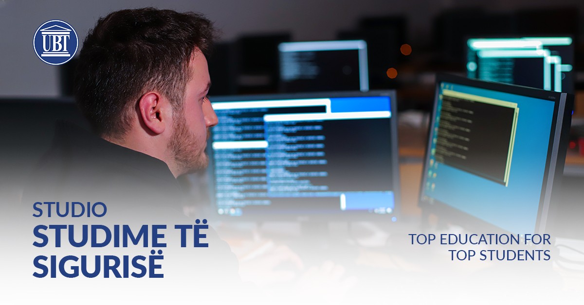 Zgjedh të jesh një nga studentët që studion në programin Studime të Sigurisë në UBT