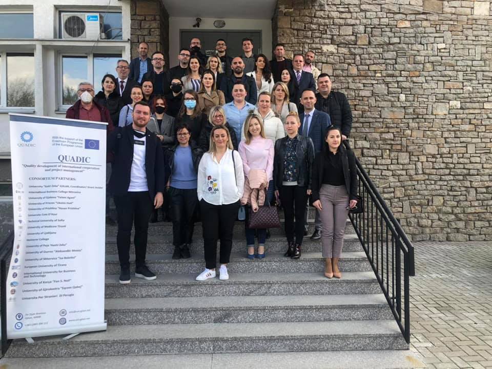 UBT mori pjesë në trajnimin tre ditor në projektin QUADIC në kuadër të Erasmus+