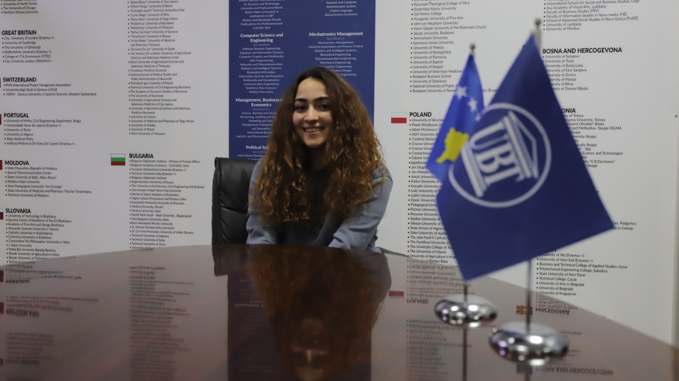 Studentja nga Turqia, Enfal Sena Atalay, është duke vazhduar studimet për një semestër në UBT