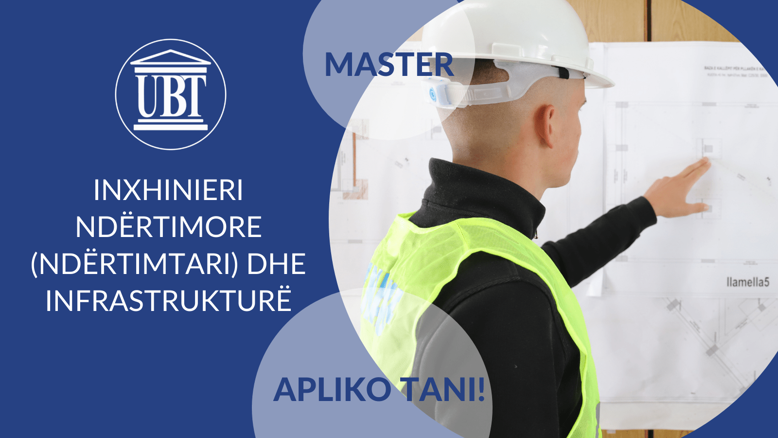 Studio master në Inxhinieri e Ndërtimit dhe Infrastrukturë në UBT