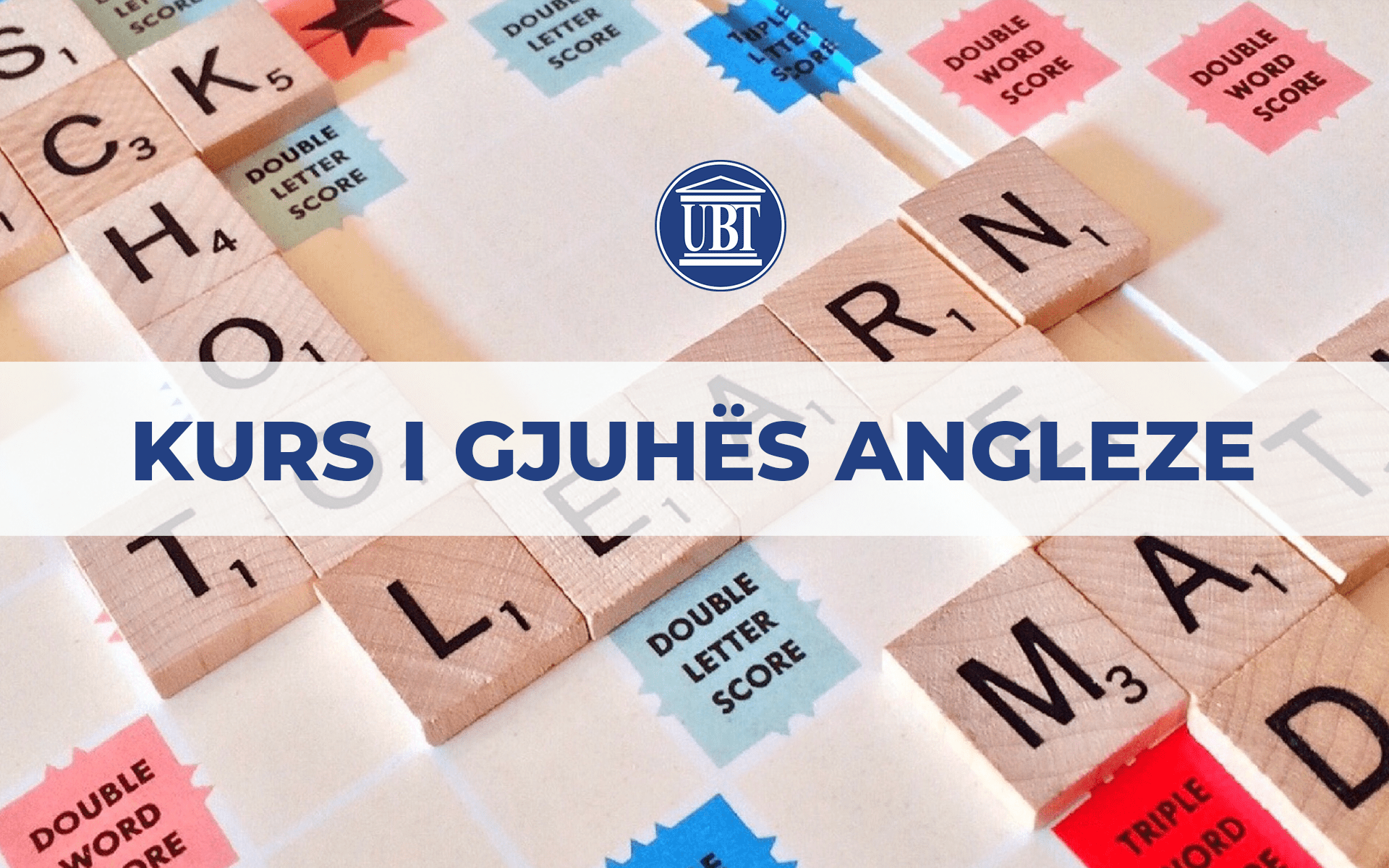 UBT ofron kursin e gjuhës angleze, të certifikuar nga Autoriteti Kombëtar i Kualifikimeve