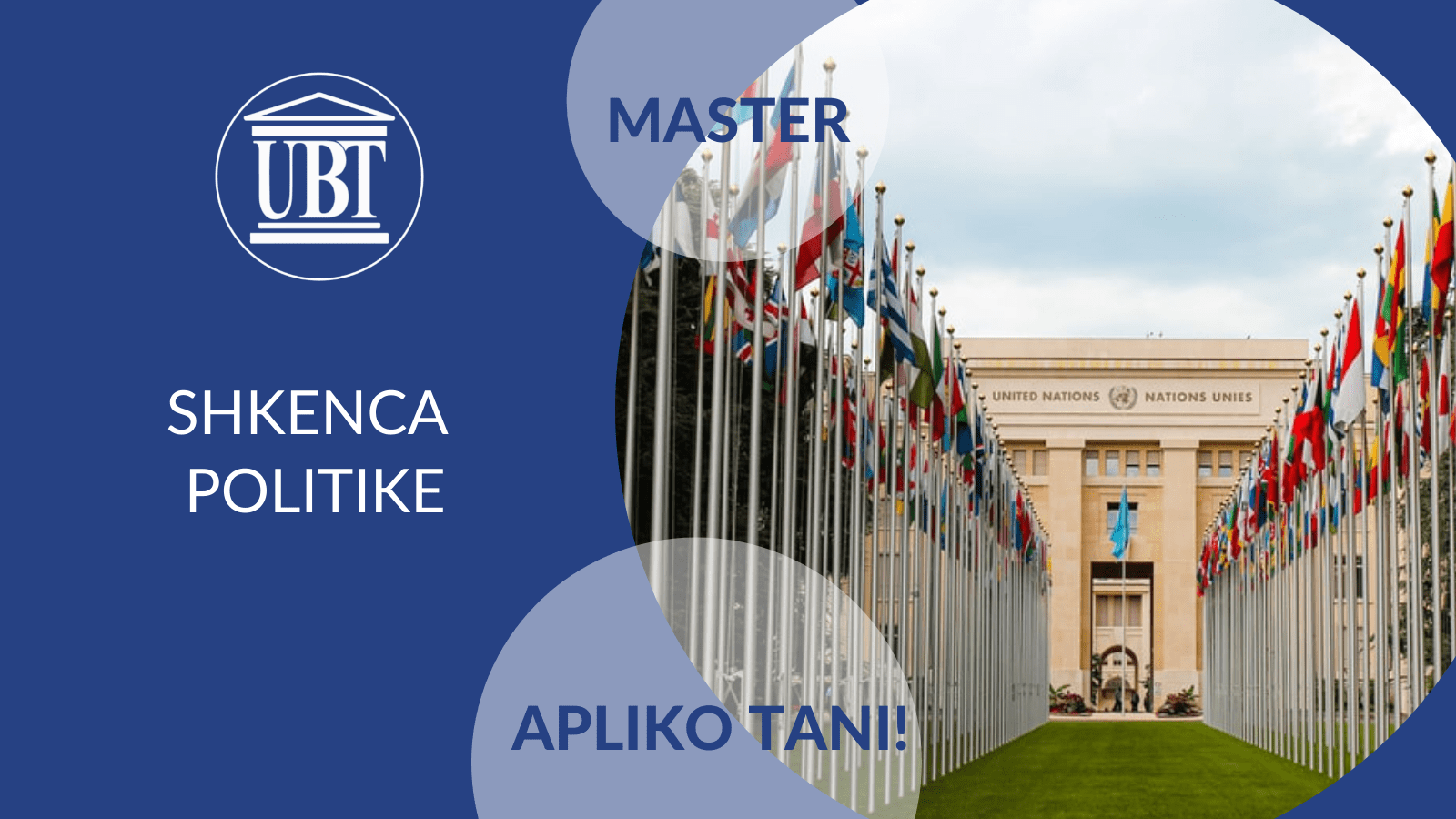 Studio master në Shkenca Politike në UBT